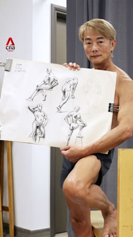 This Singaporean has been drawn nude by thousands