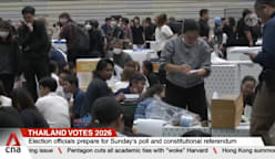 Thailand votes: Election officials prepare for poll and constitutional referendum 