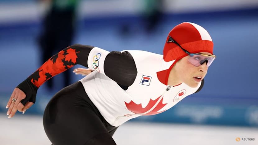Speed skating-Canadian Maltais credits winner Lollobrigida for pushing her to podium