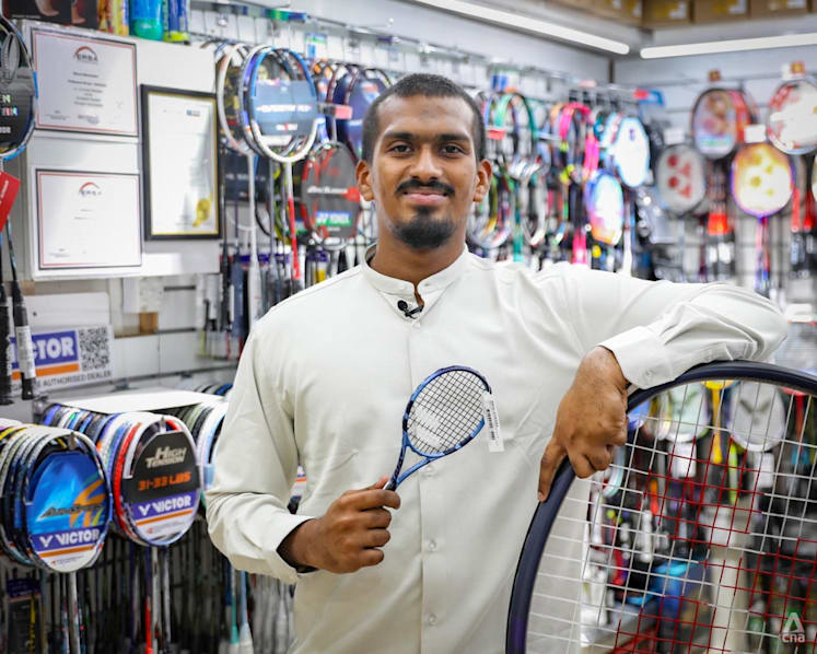 'I'm just a normal guy': The young racquet stringer who went viral while keeping his family business alive