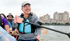 How this team made dragon boat racing possible for amputees, stroke survivors